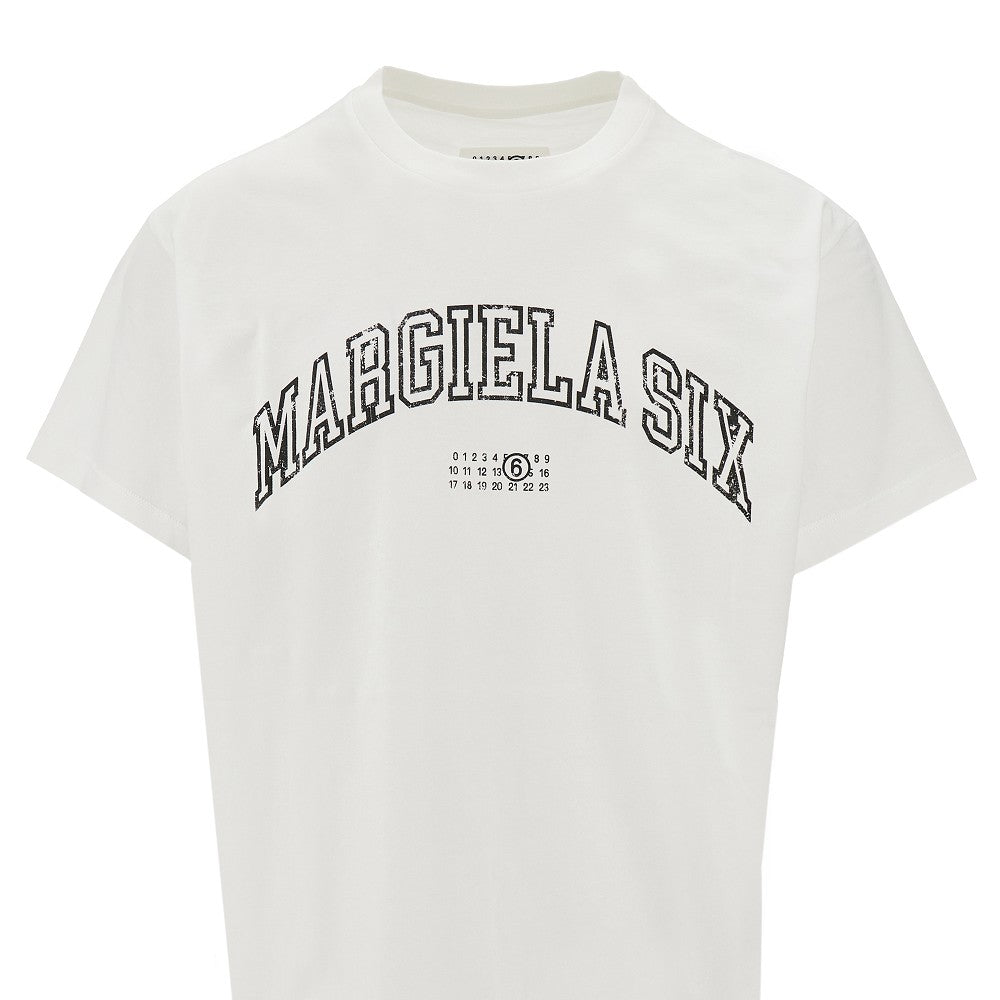 T-shirt con stampa 'Margiela Six'