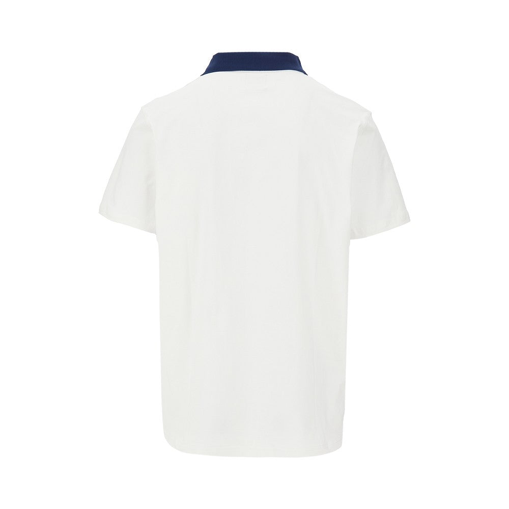 Logo print stretch jersey T-shirt
