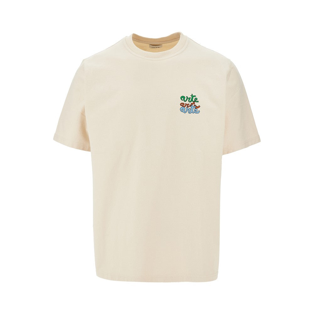 T-shirt con stampa Multi Logo