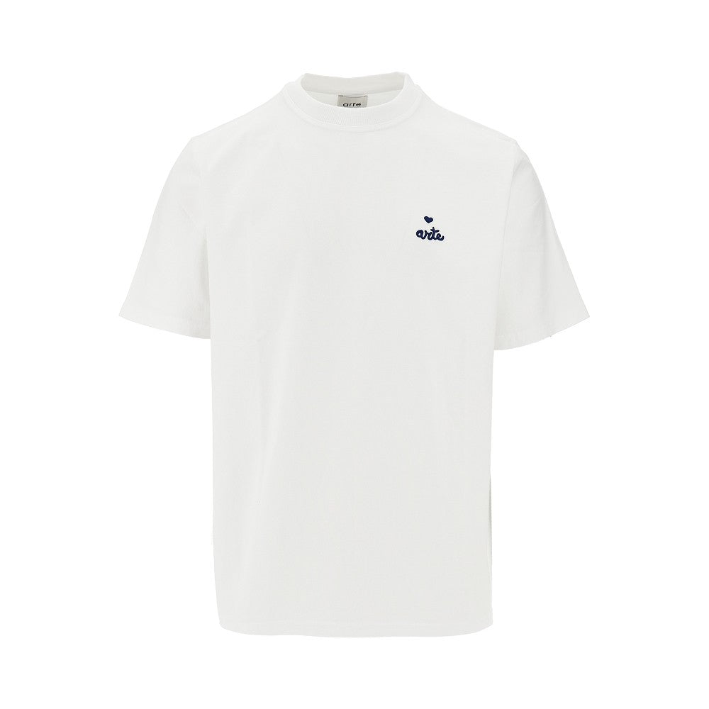 Heart Logo embroidery T-shirt