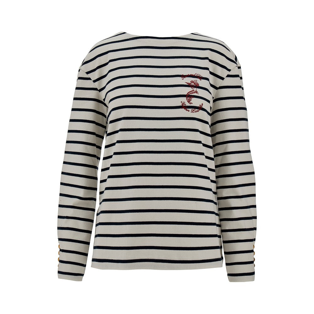 'Marian' striped T-shirt