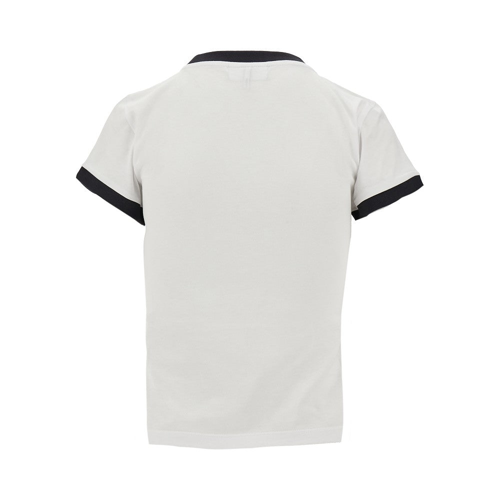 Bear print organic cotton T-shirt