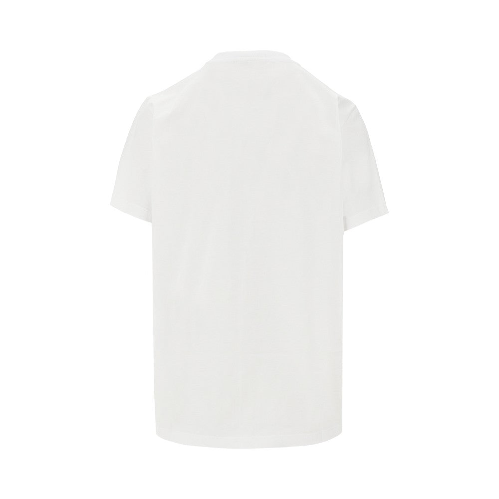 T-shirt in cotone organico stampa Animal