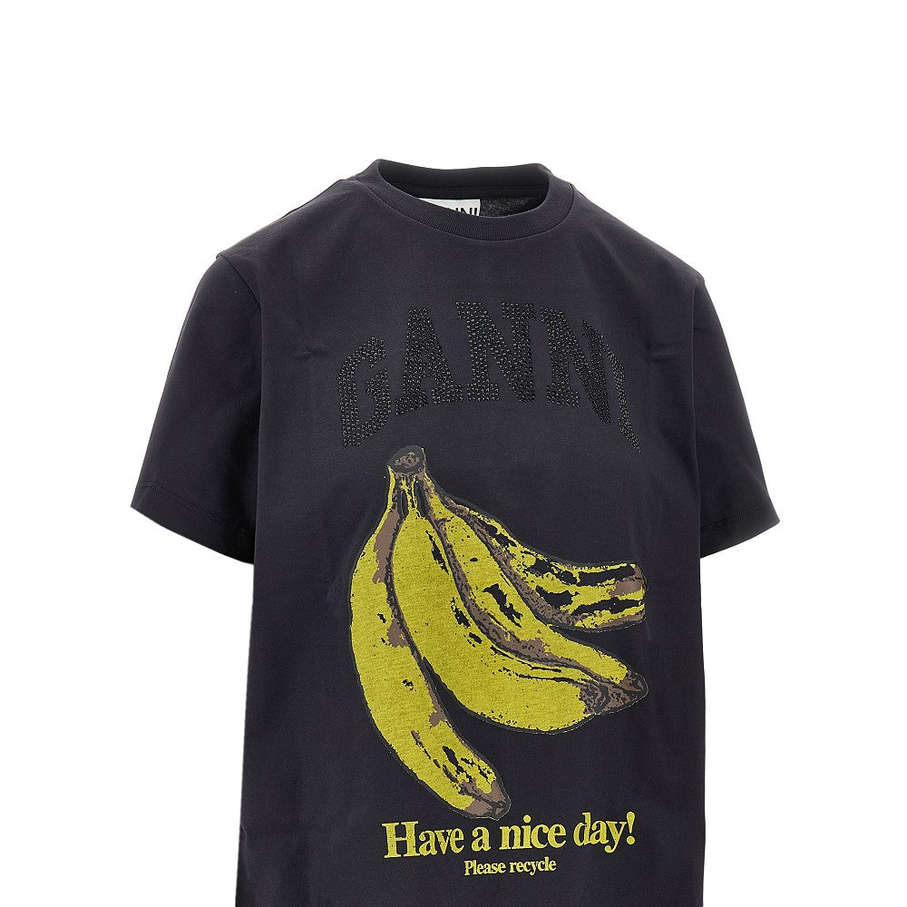 T-shirt con stampa Banana