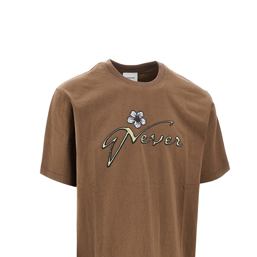 T-shirt 'Tropical Never'