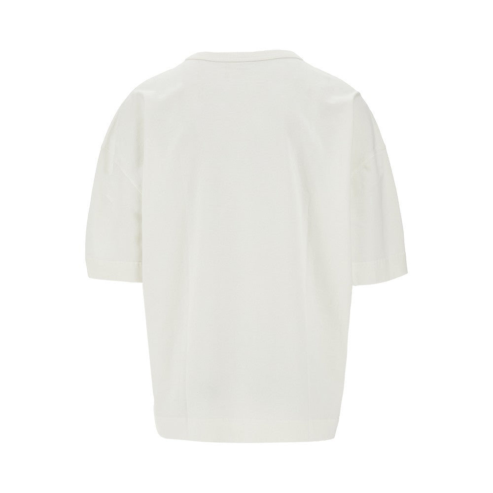 Cotton and linen Boxy T-shirt
