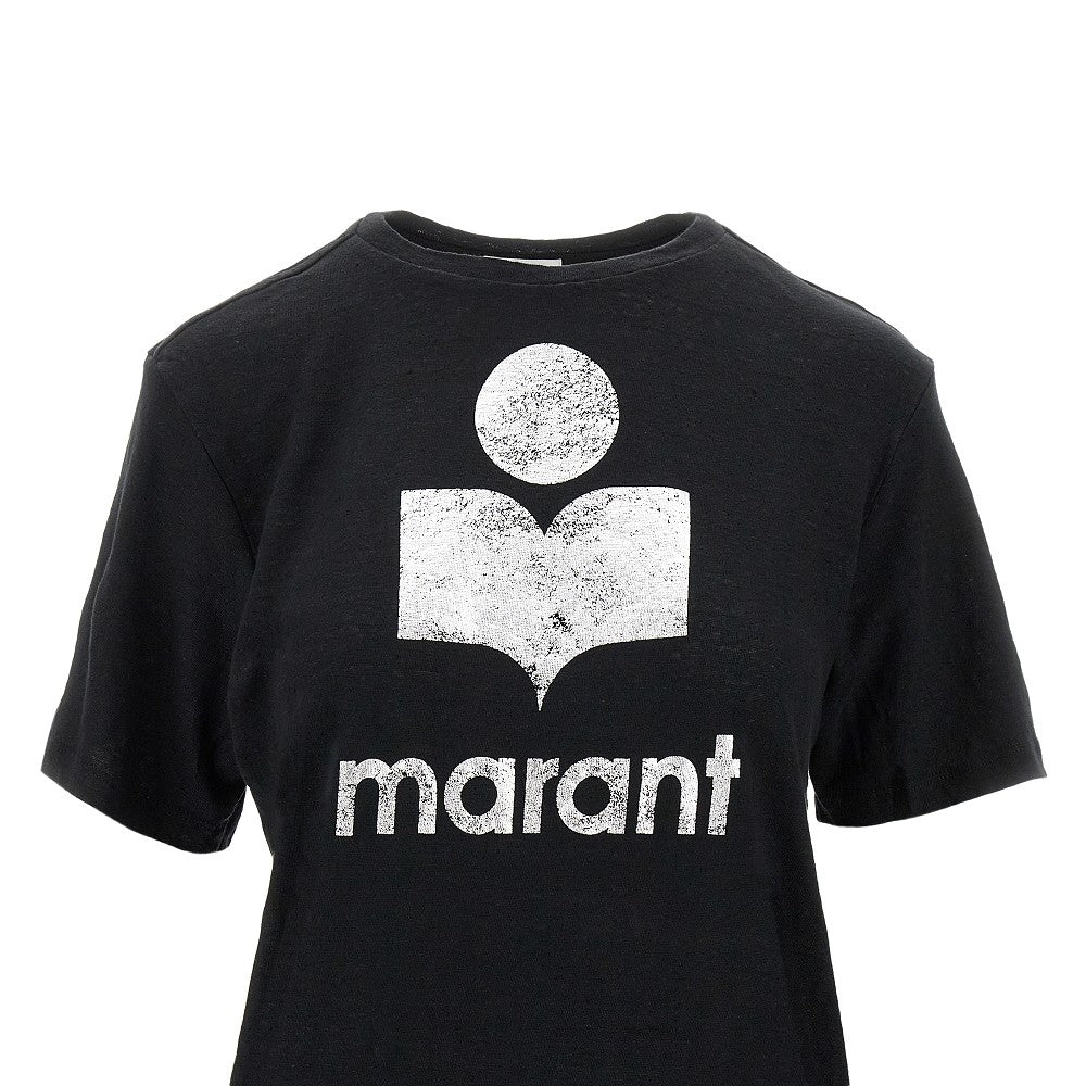 T-shirt in lino 'Zewel'