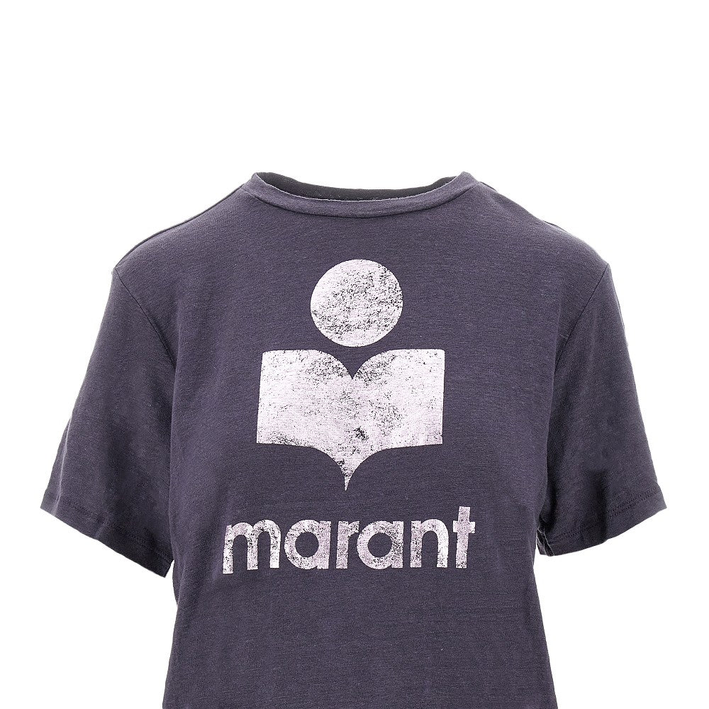 T-shirt in lino 'Zewel'