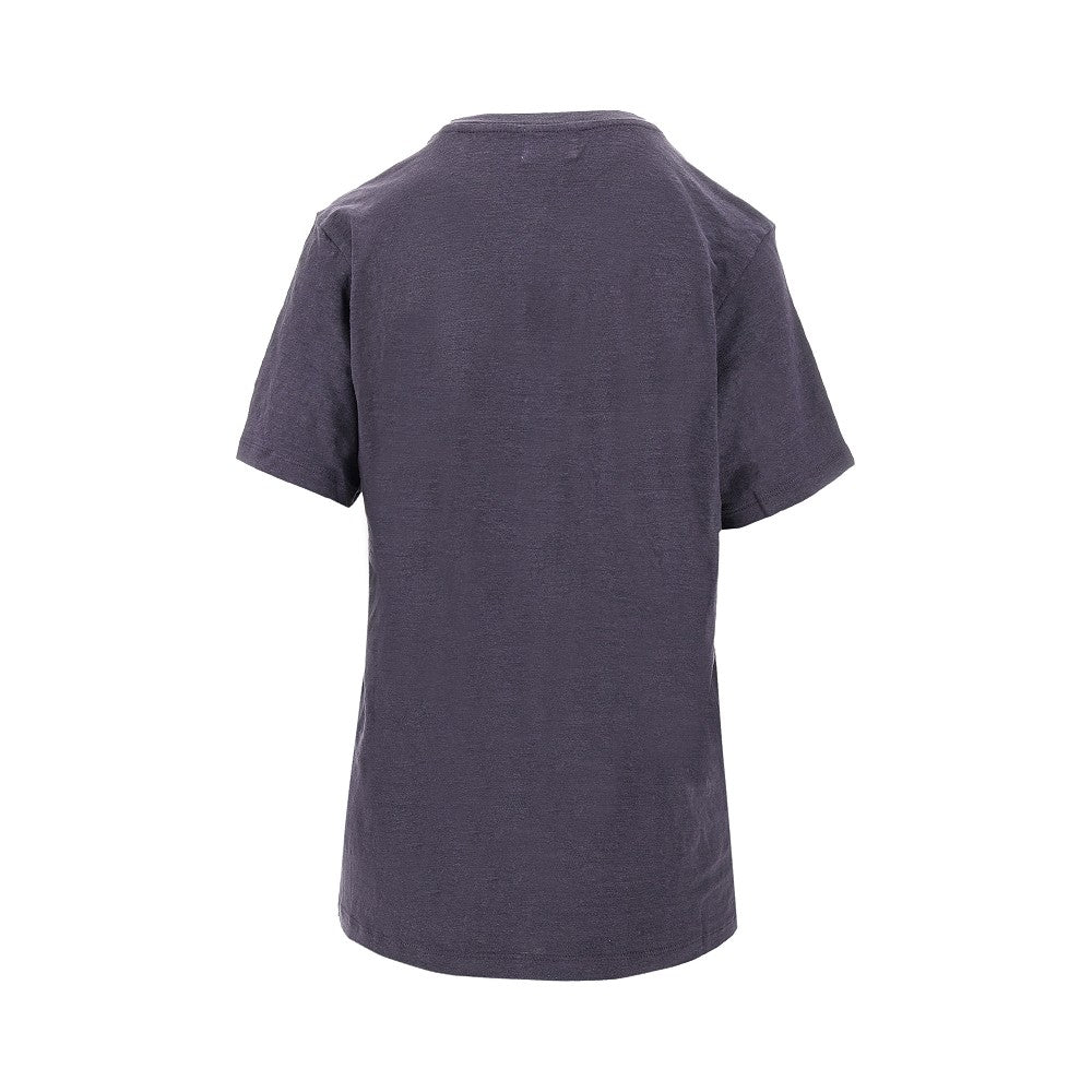 T-shirt in lino 'Zewel'