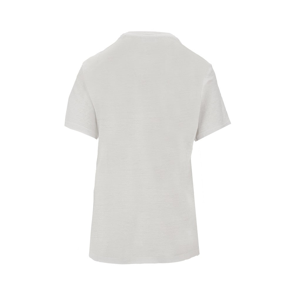 T-shirt in lino 'Zewel'