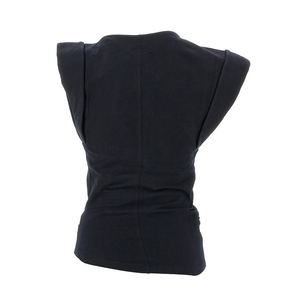 'Maisan' draped T-shirt