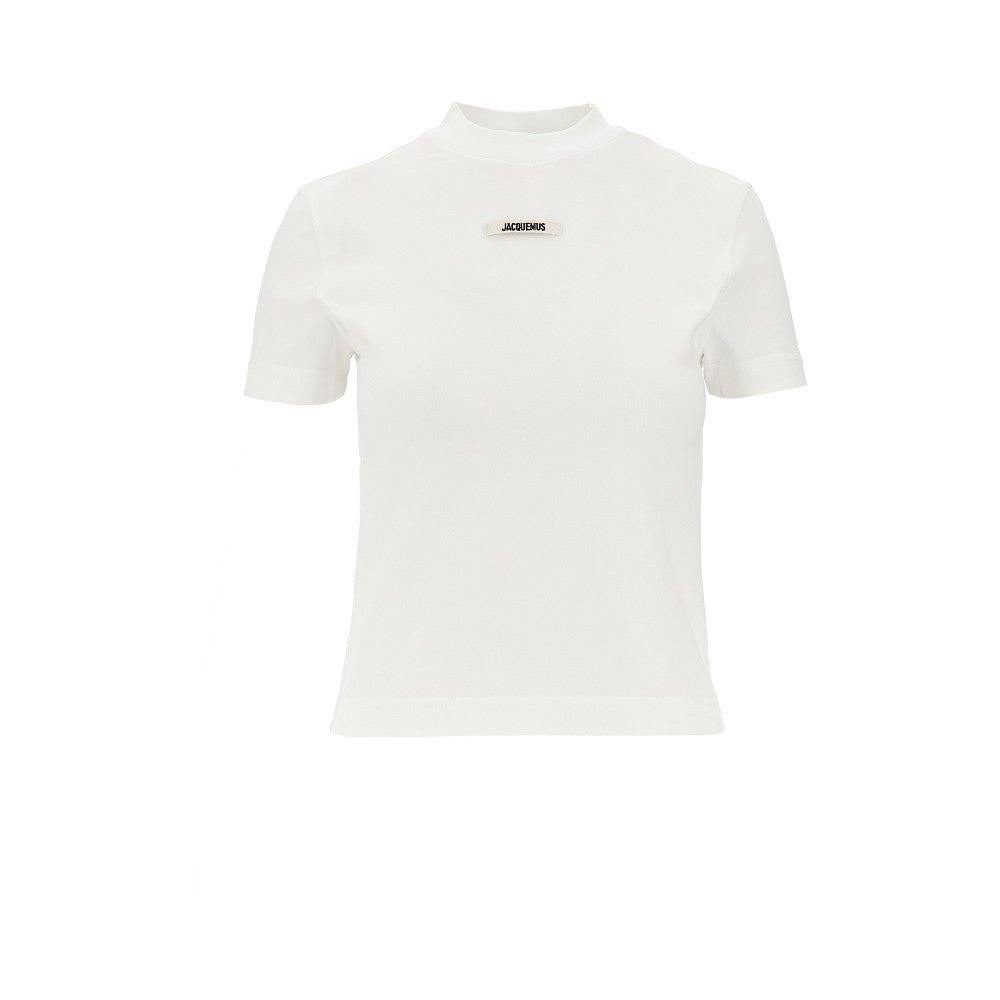 T-shirt 'Gros Grain' in jersey stretch