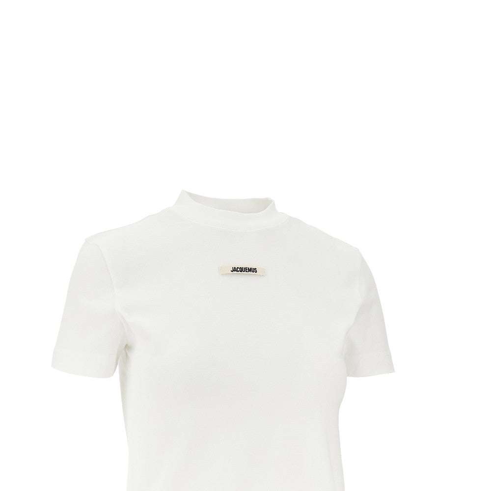 T-shirt 'Gros Grain' in jersey stretch