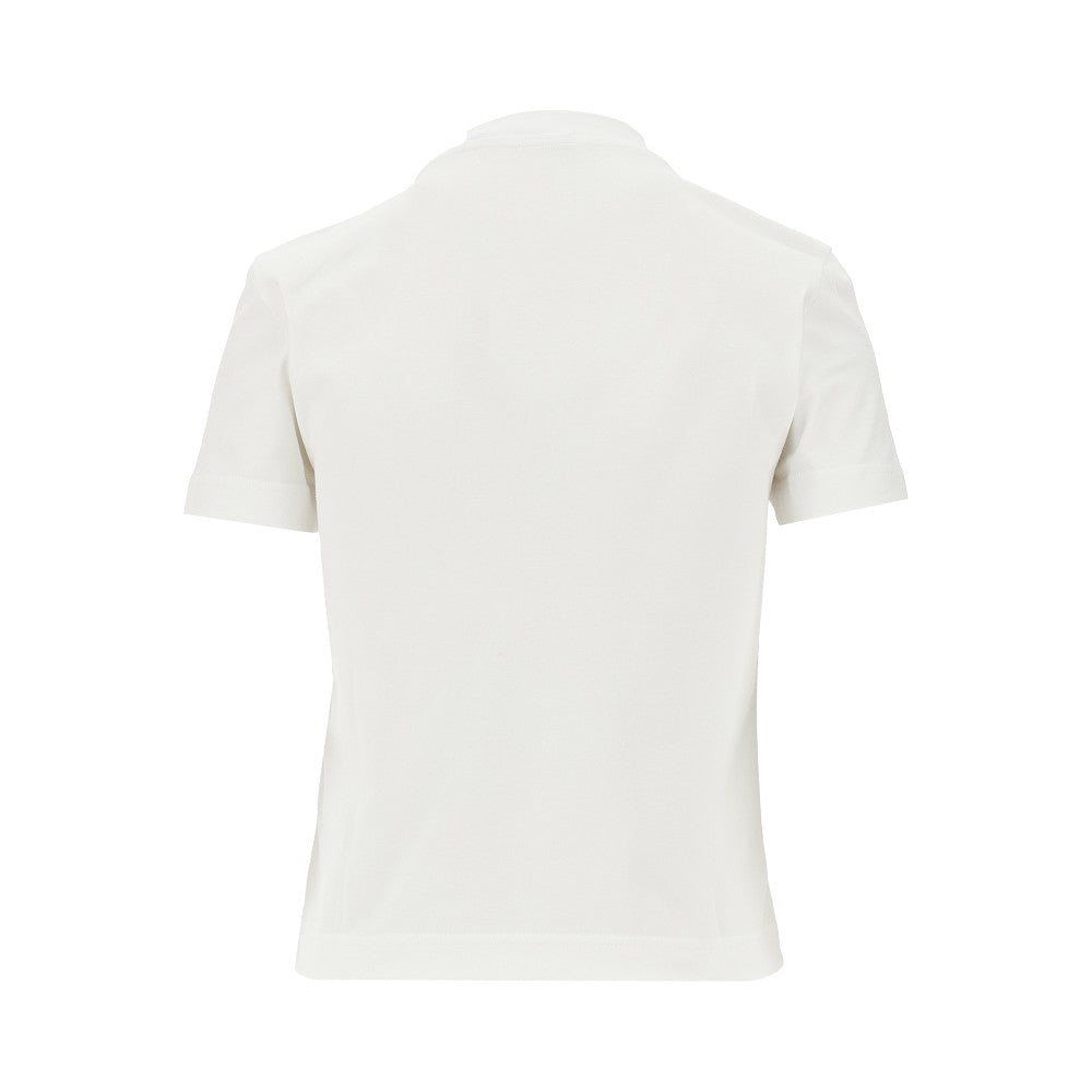 T-shirt 'Gros Grain' in jersey stretch