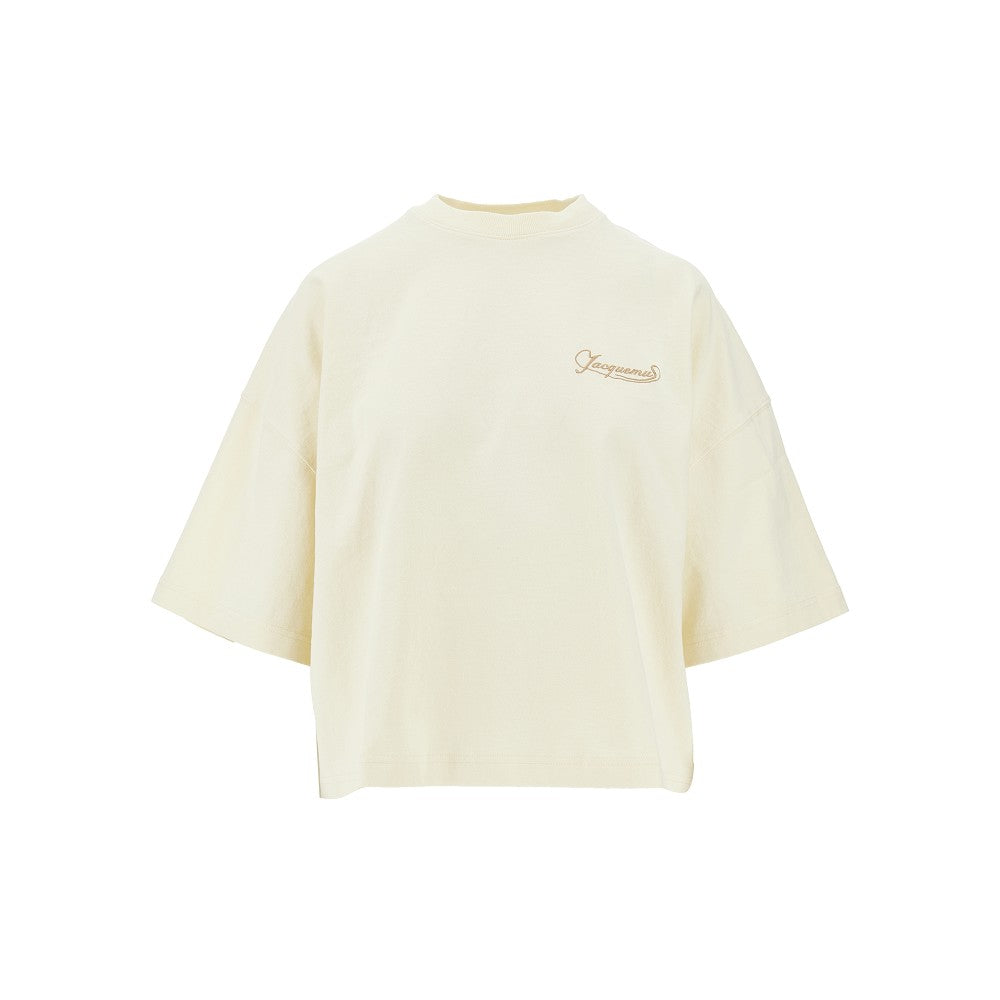 Cropped Boxy Fit T-shirt
