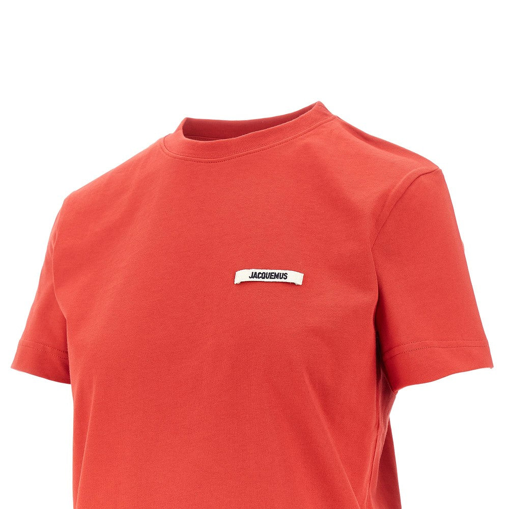 T-shirt in cotone 'Gros Grain'
