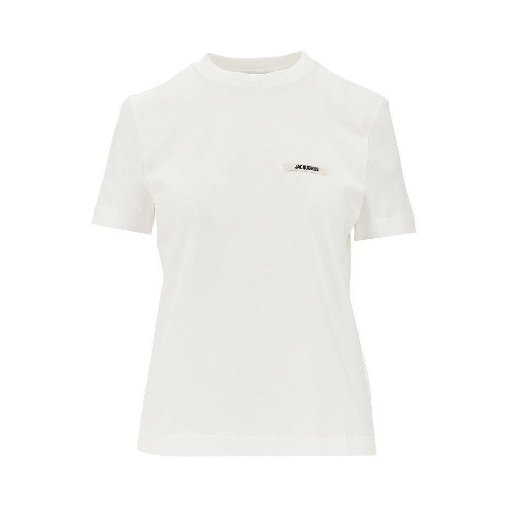 T-shirt in cotone 'Gros Grain'
