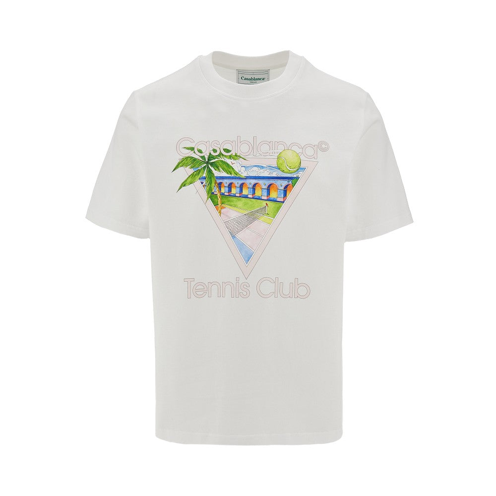 T-shirt con stampa 'Tennis Club Icon'