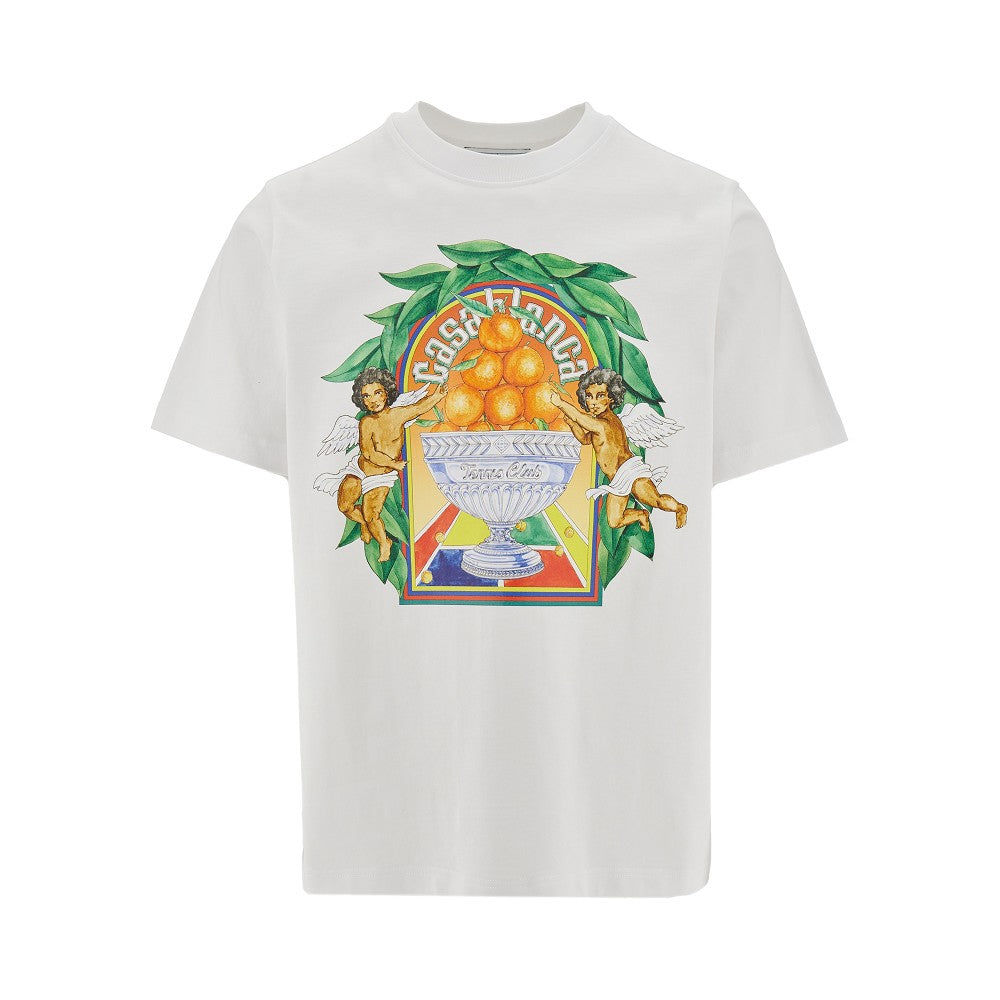 T-shirt con stampa 'Triomphe d'Orange'