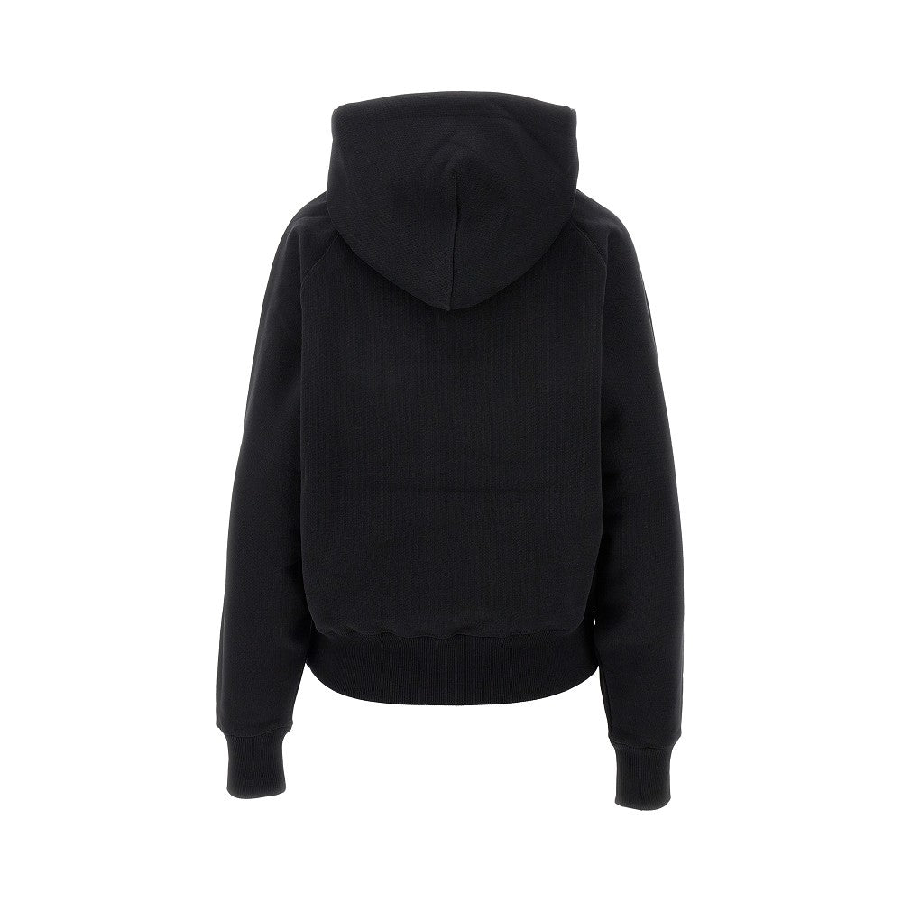 Felpa Boxy Fit con stampa logo