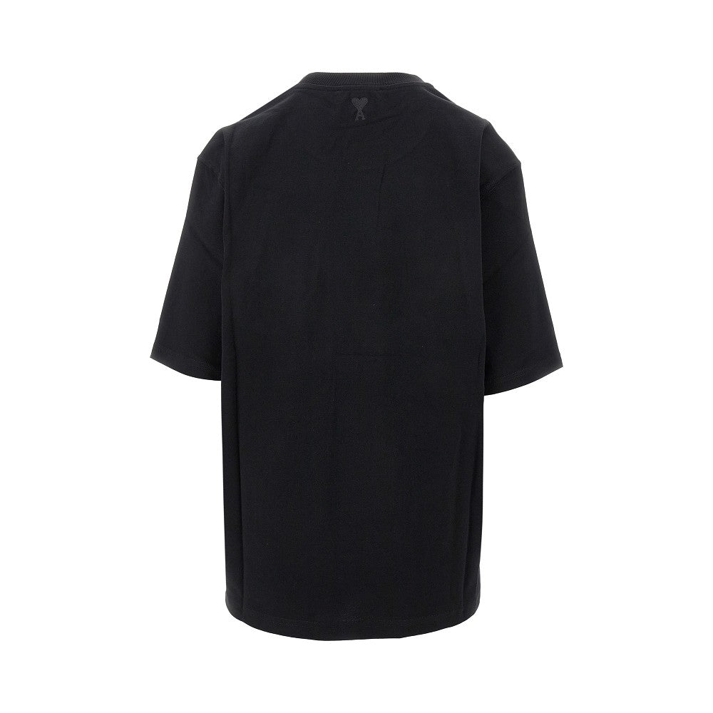 T-shirt Boxy Fit con stampa logo