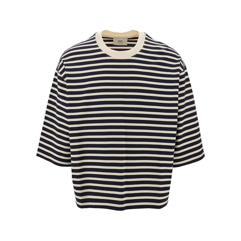 T-shirt Loose Fit a righe