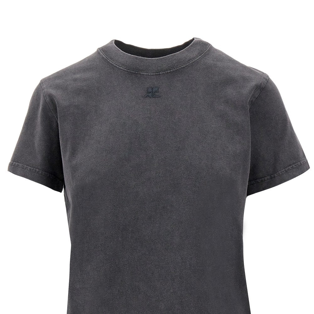 Stonewashed jersey T-shirt