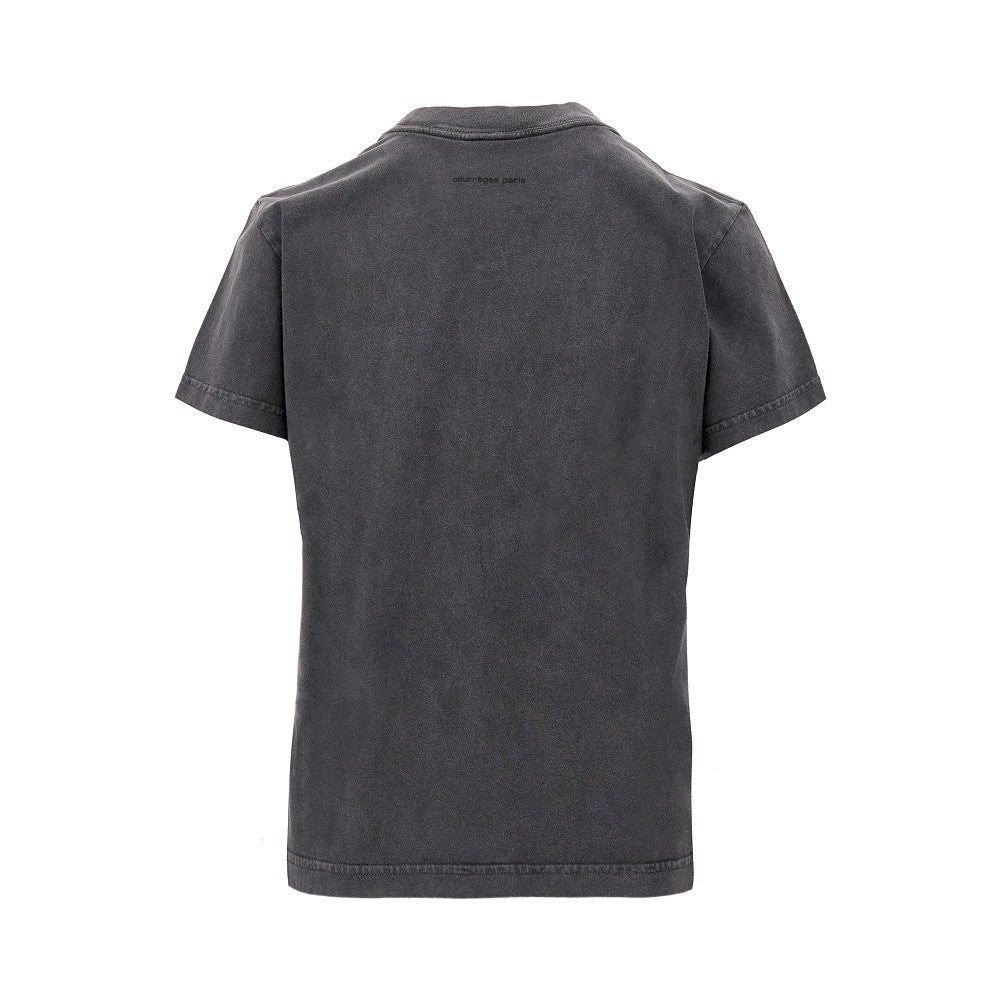 Stonewashed jersey T-shirt