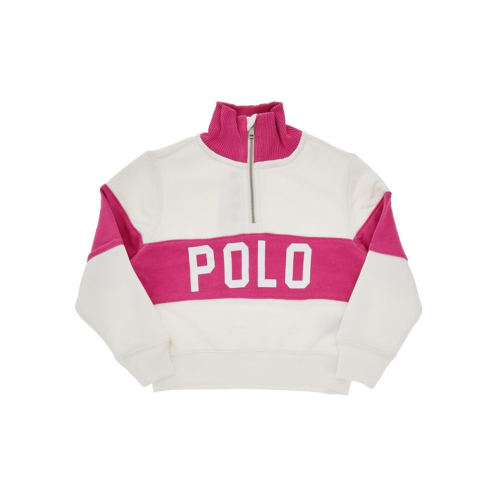 'Polo' print sweatshirt