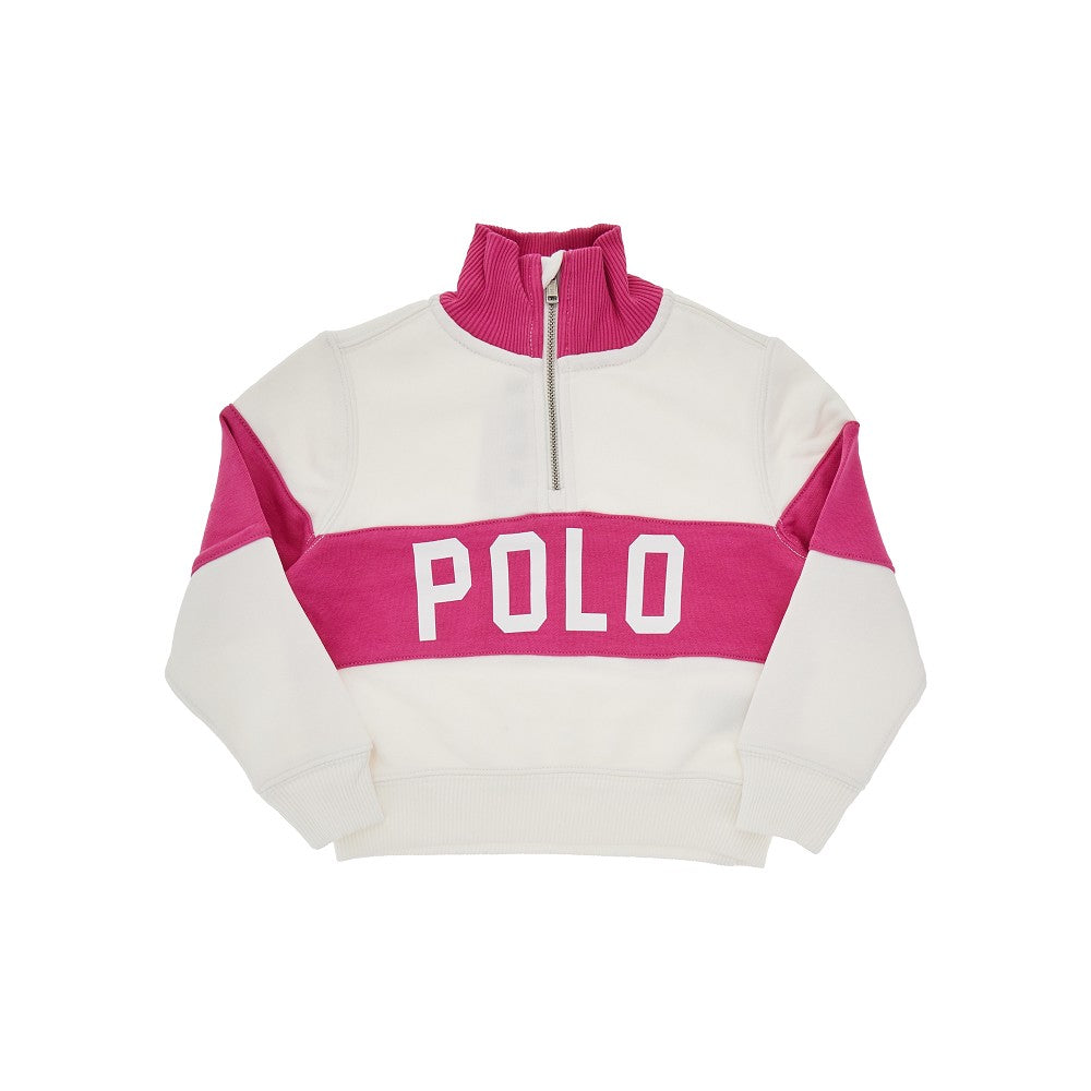 'Polo' print sweatshirt