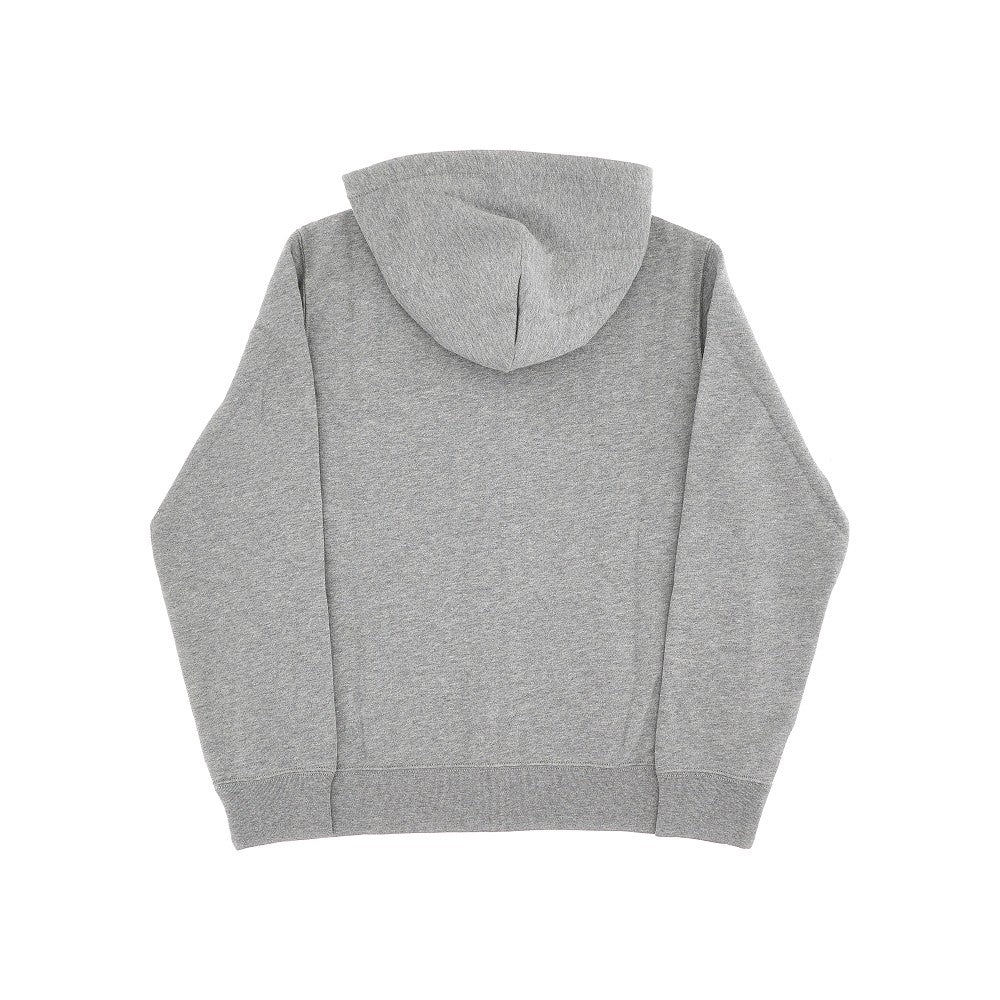 Felpa full-zip con logo ricamato