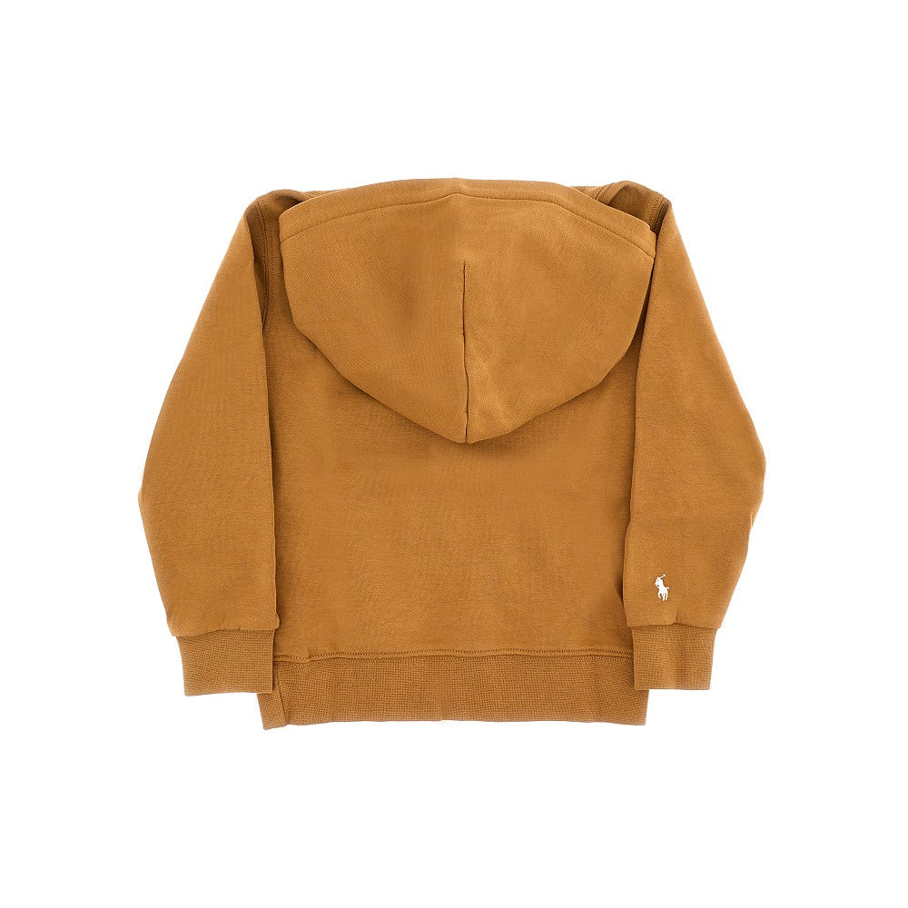 Logo embroidery hoodie