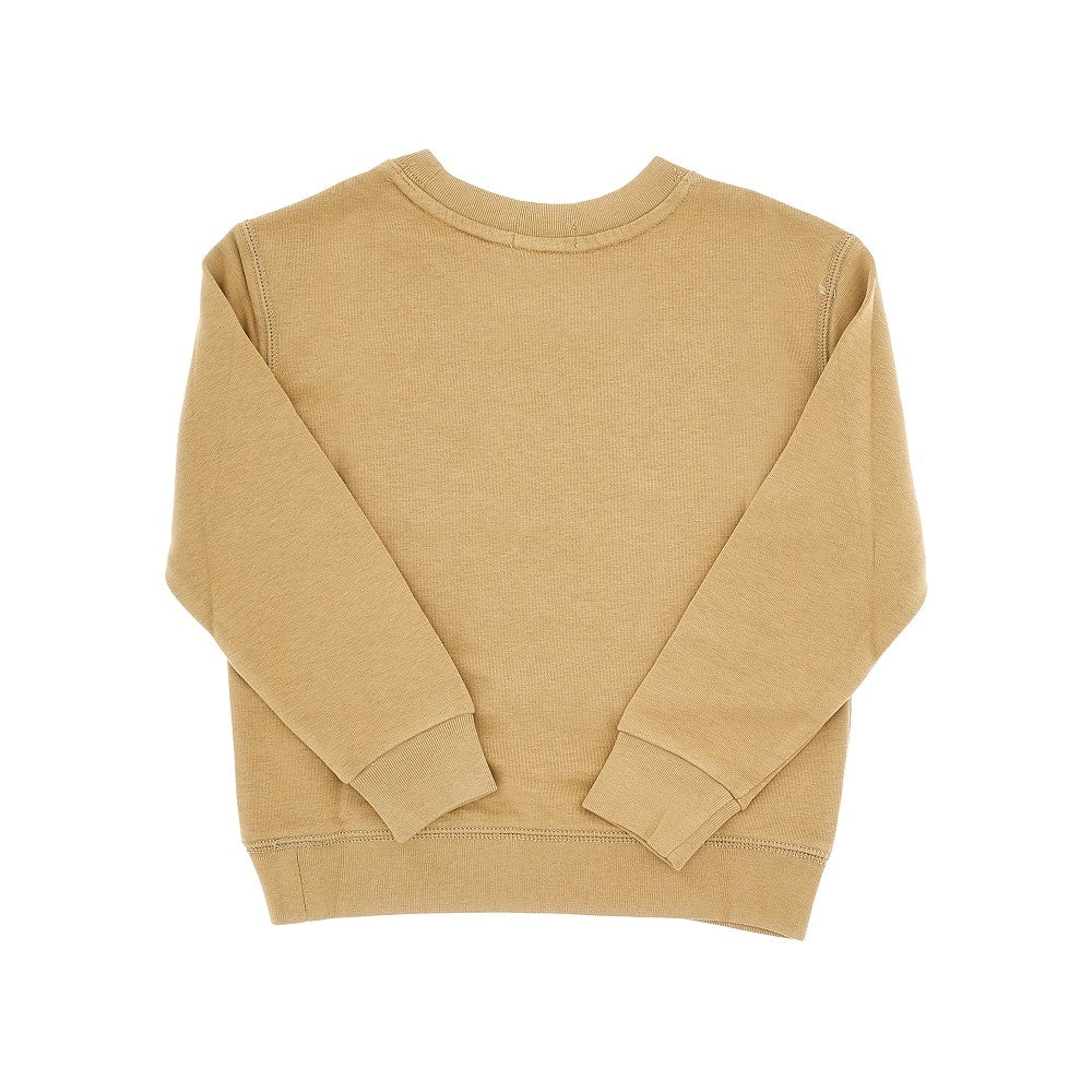 Logo embroidery crewneck sweatshirt