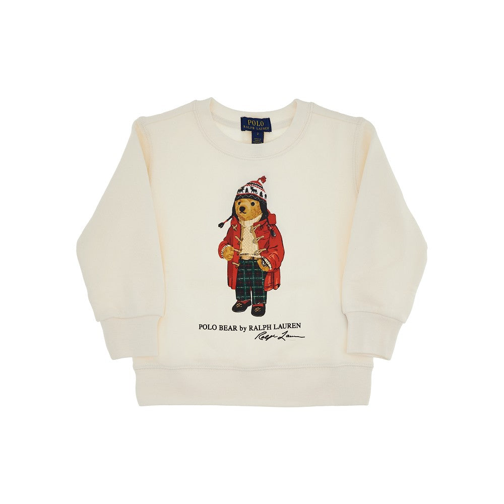 Polo Bear print sweatshirt