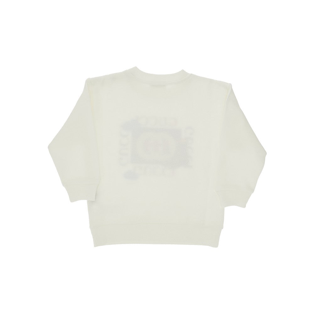 Logo print crewneck sweatshirt