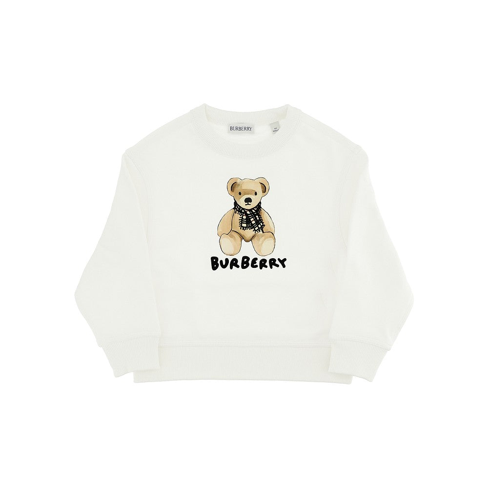 'Thomas bear' print crewneck sweatshirt