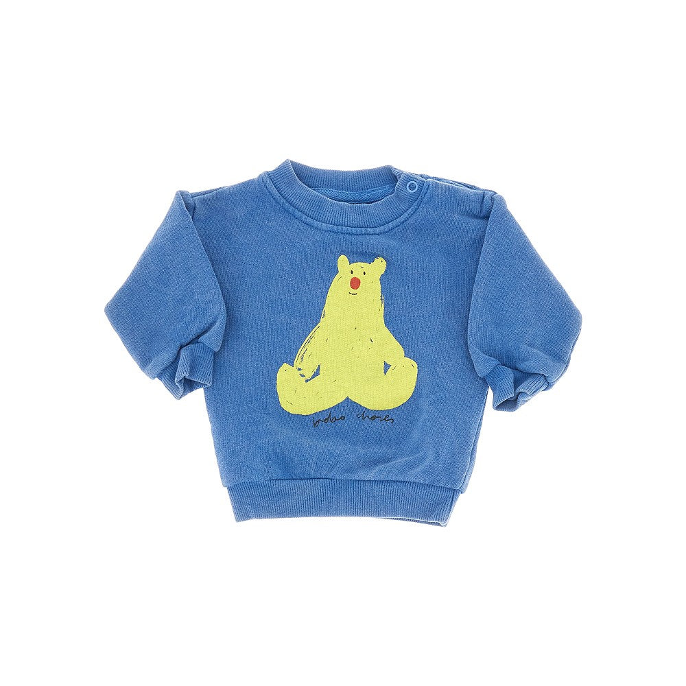 'Hug Me Bear' crewneck sweatshirt
