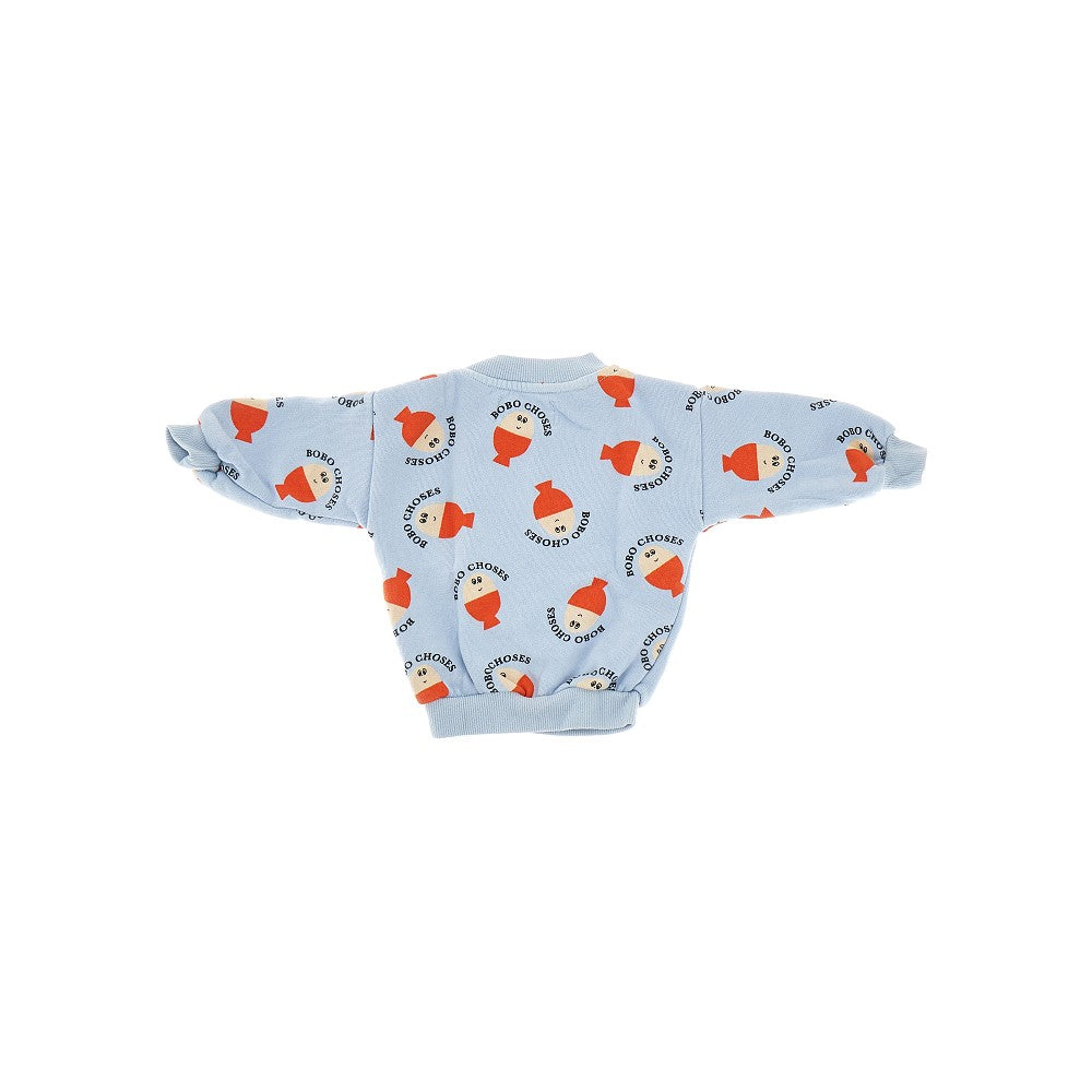 'Morning Egg' crewneck sweatshirt