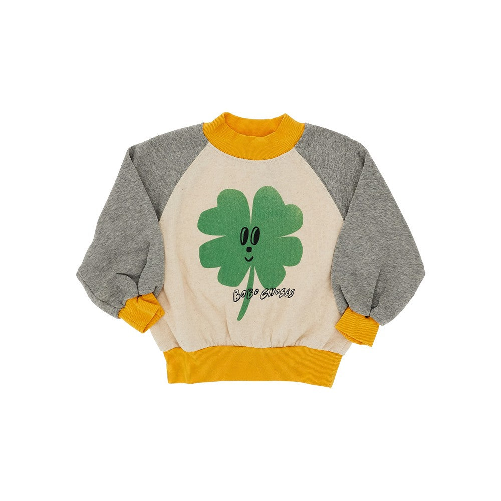 Felpa girocollo 'Lucky Clover'