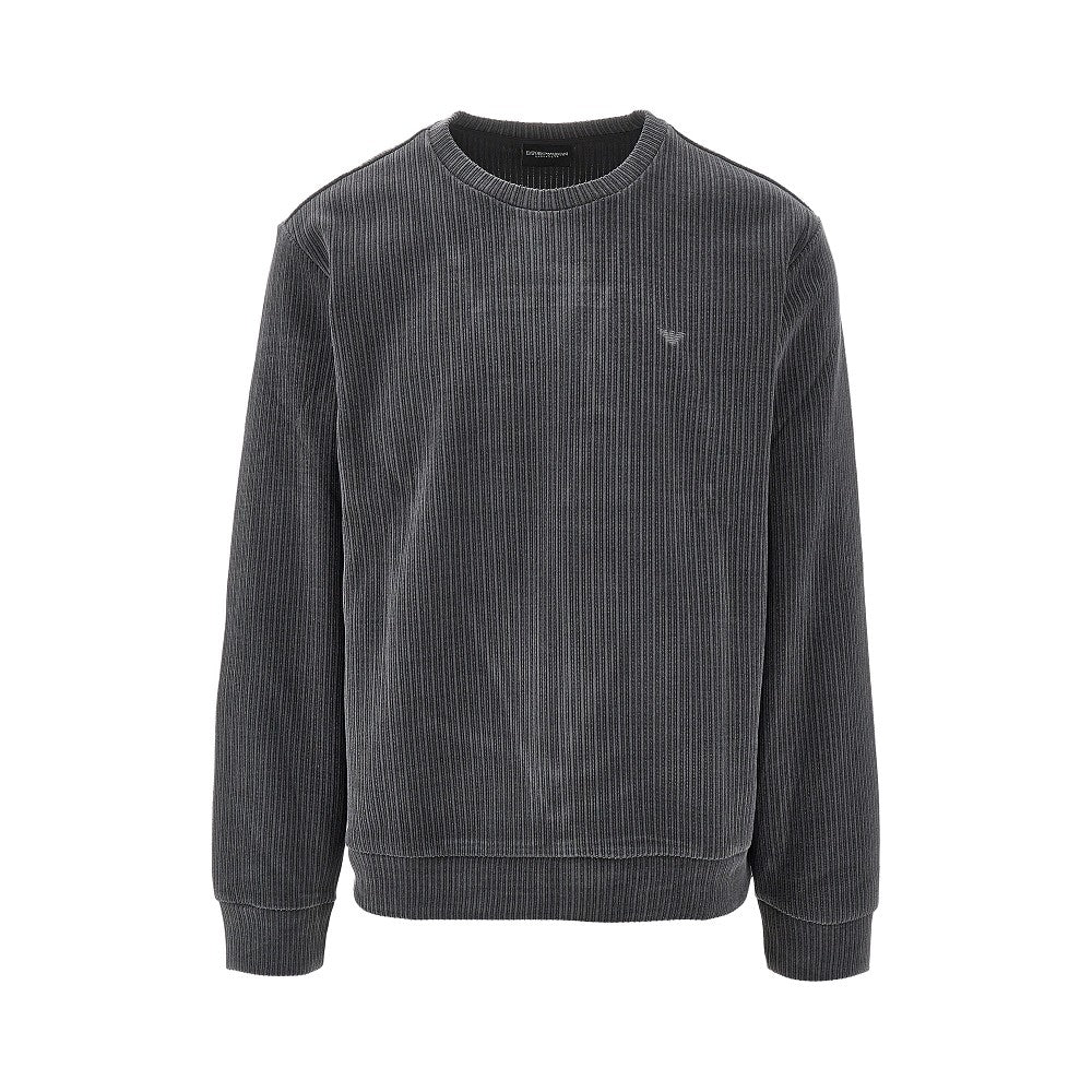 Corduroy loungewear sweatshirt