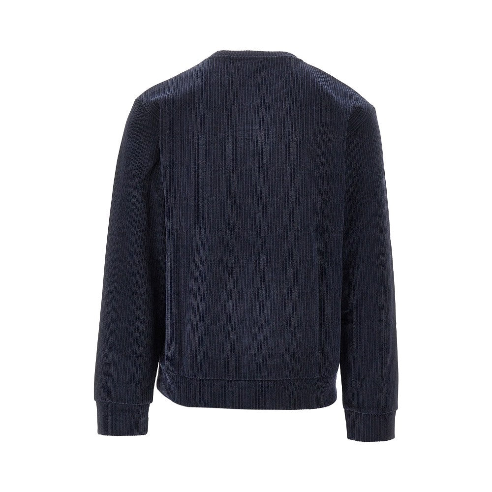 Corduroy loungewear sweatshirt