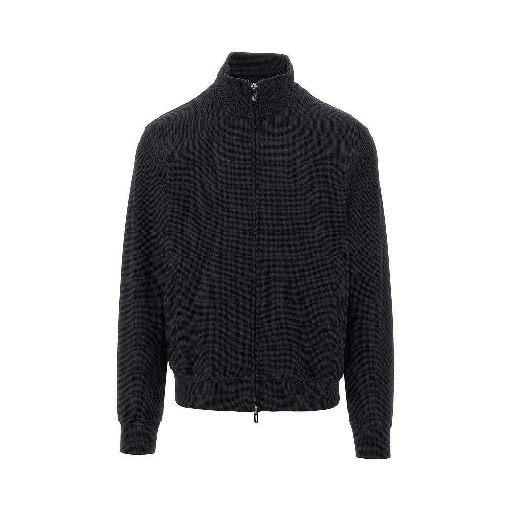Travel Essential waffle jersey sweatshirt