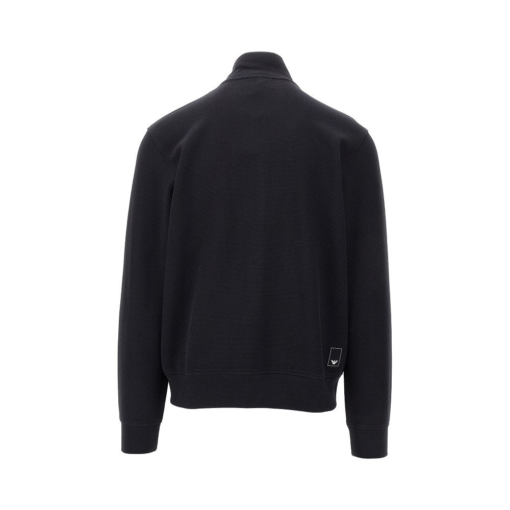 Travel Essential waffle jersey sweatshirt