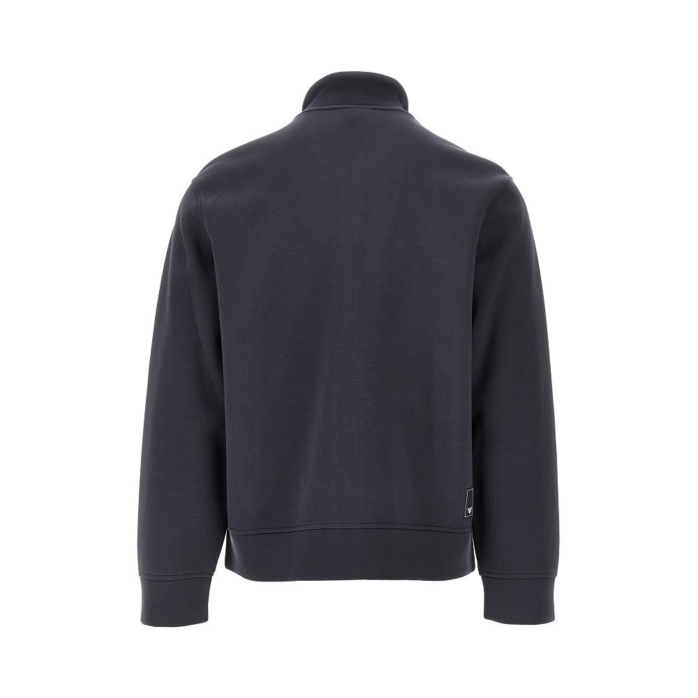 Modal full-zip sweatshirt