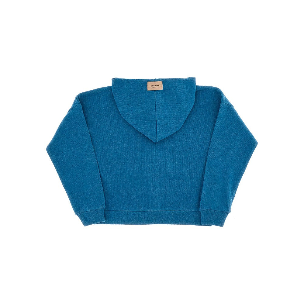 Knitted full-zip hoodie