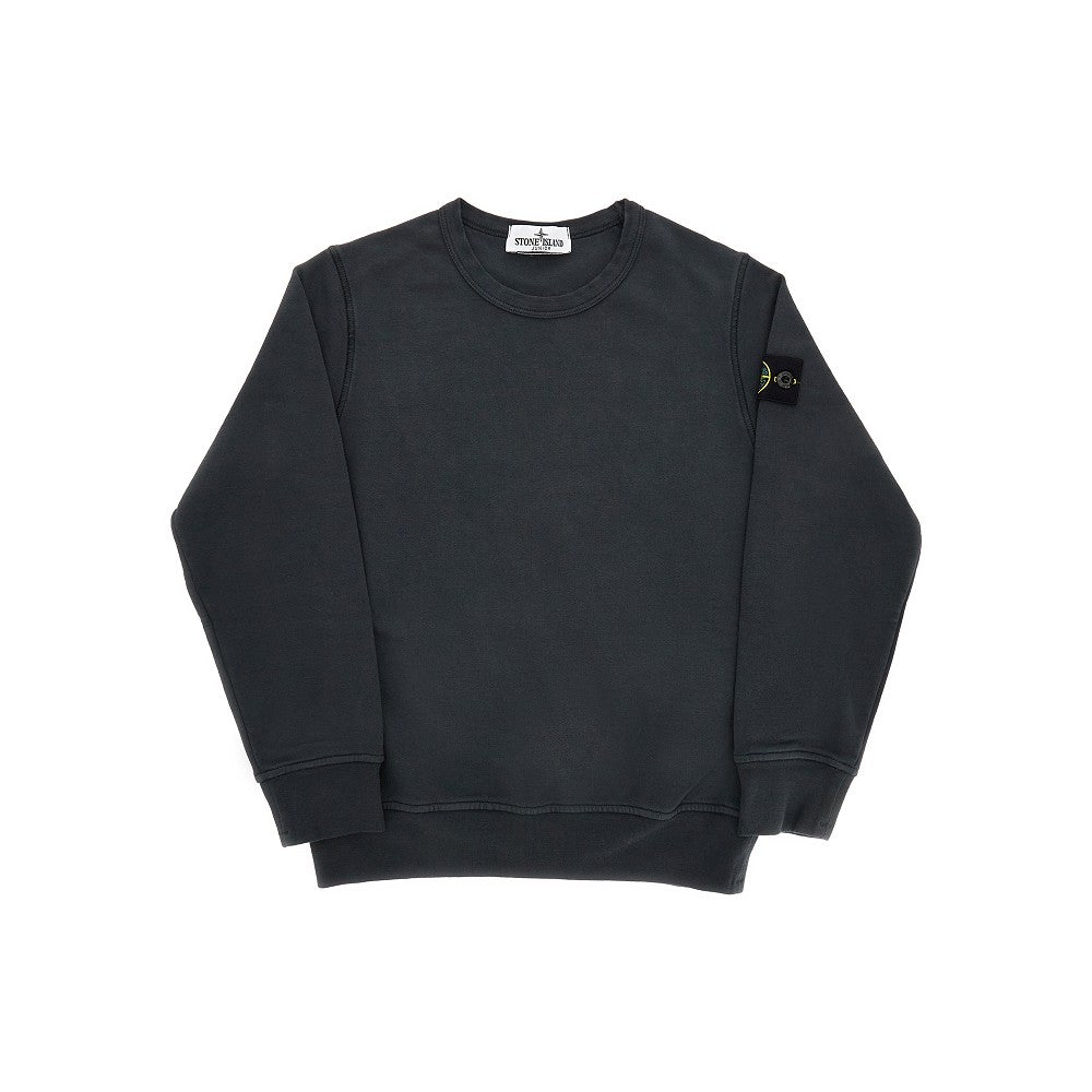 Badge logo crewneck sweatshirt