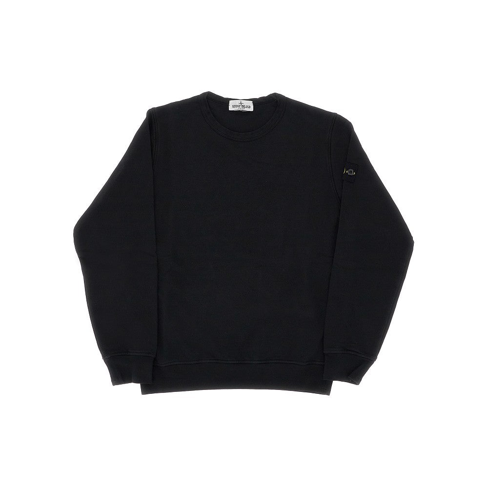 Badge logo crewneck sweatshirt
