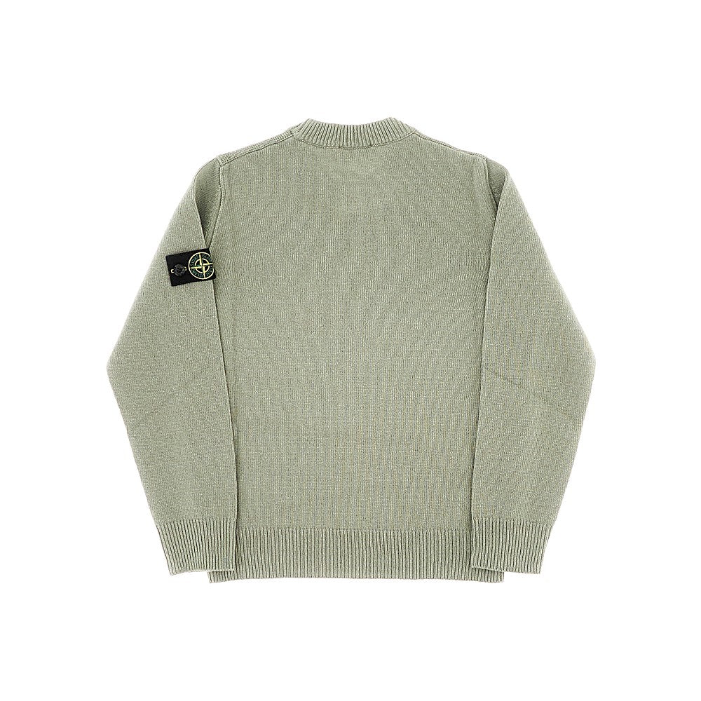 Wool-blend crewneck sweater