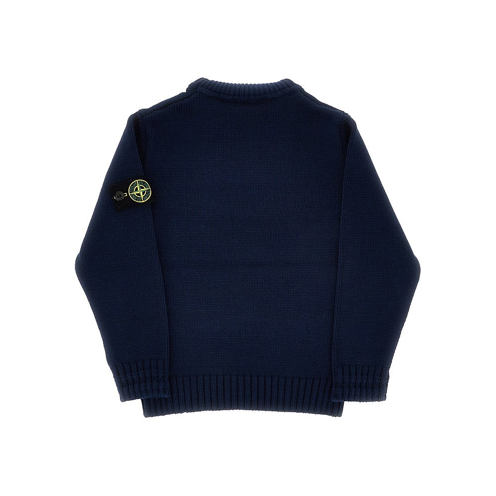 Pullover a collo alto in cotone