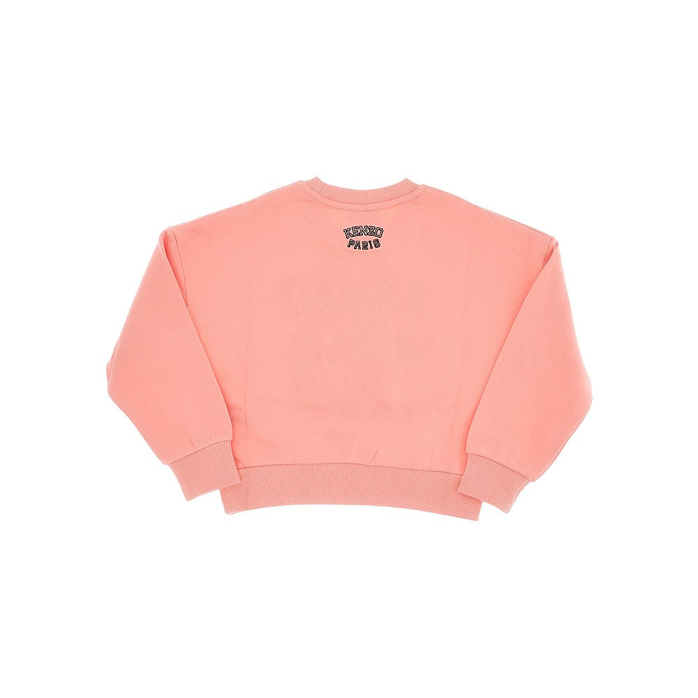 Embroidered crewneck sweatshirt